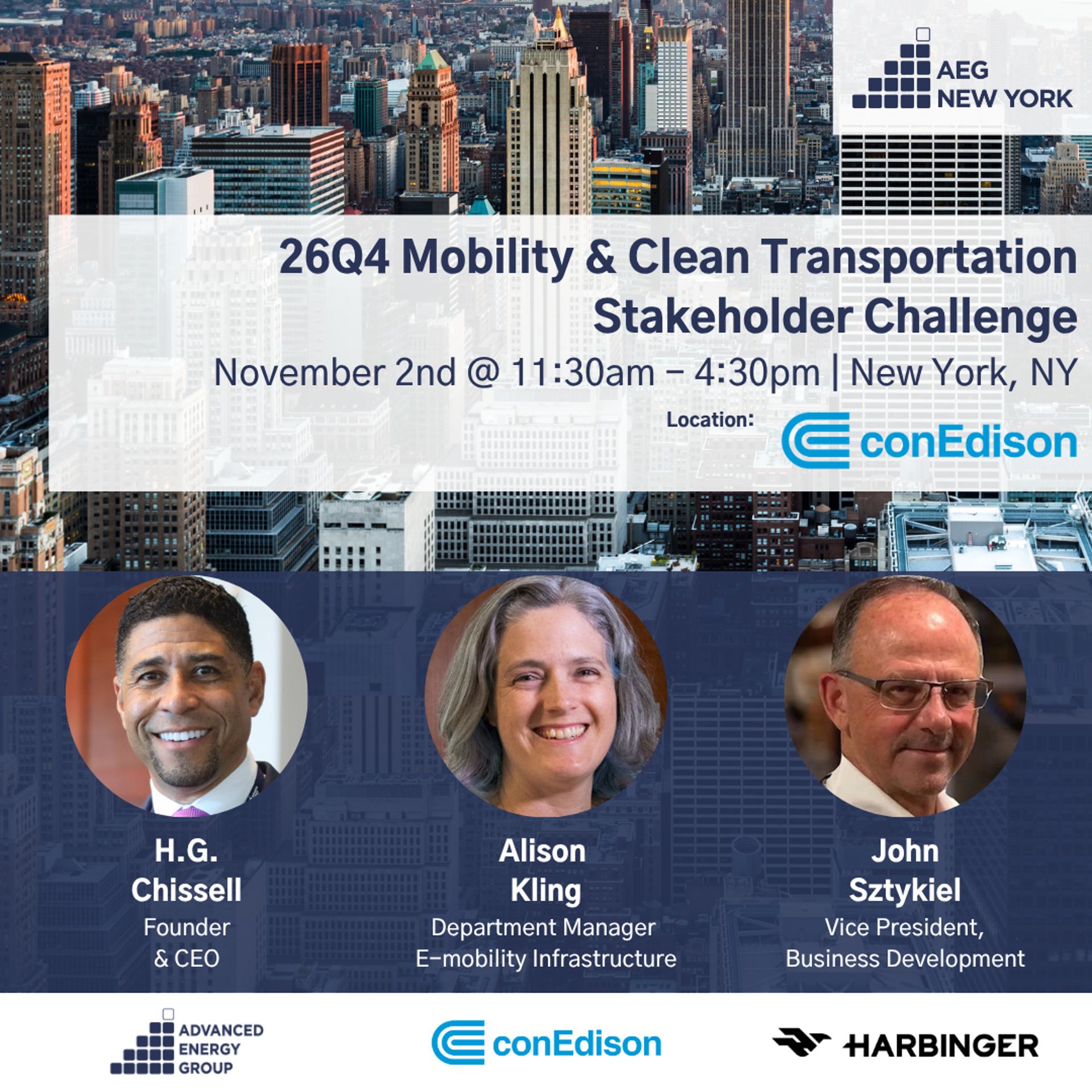 AEG New York 26Q4 Mobility & Clean Transportation Stakeholder Challenge