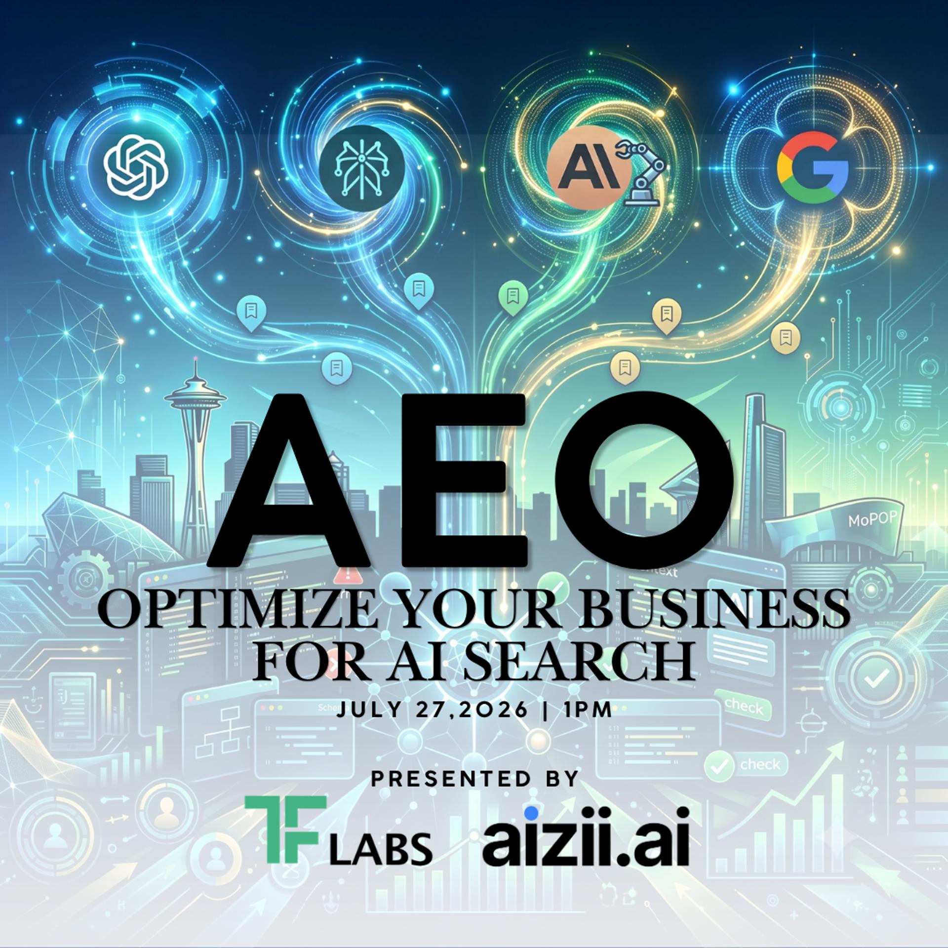 AEO: Optimize your business for AI Search | Aizii.ai & TF Labs