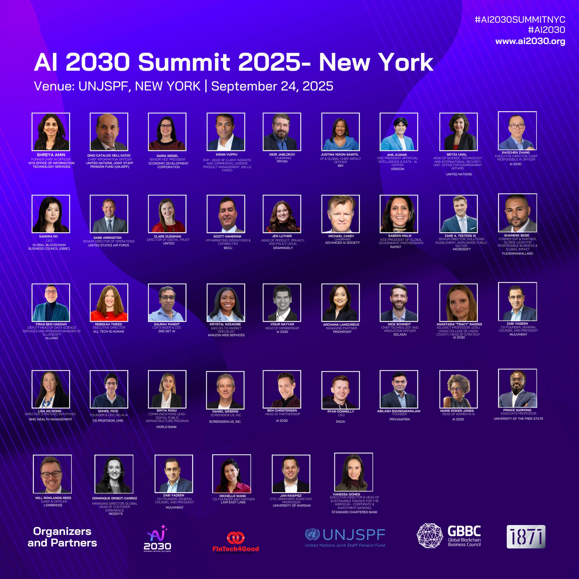 AI 2030 Summit-Seattle