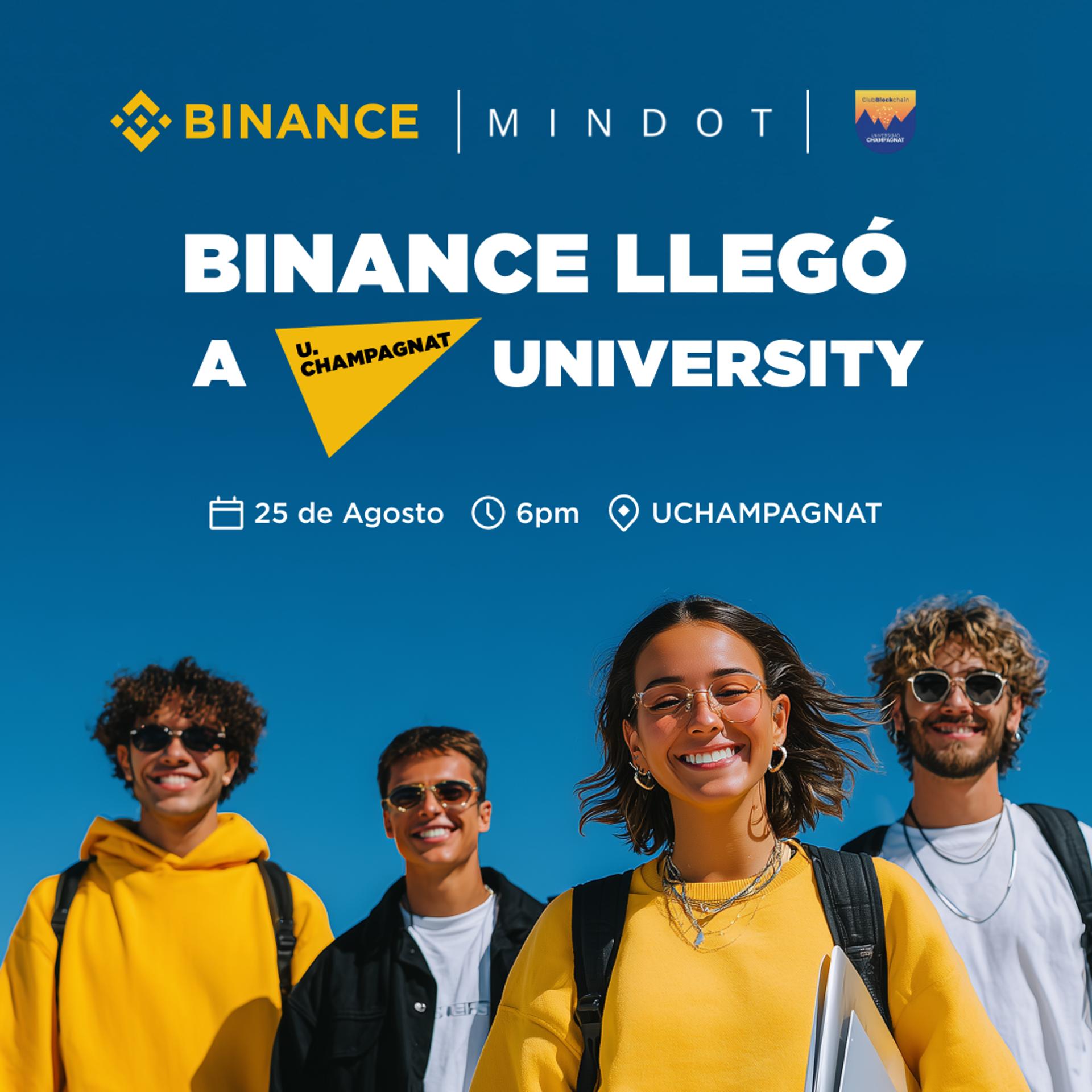 Binance University Tour - UCHAMPAGNAT