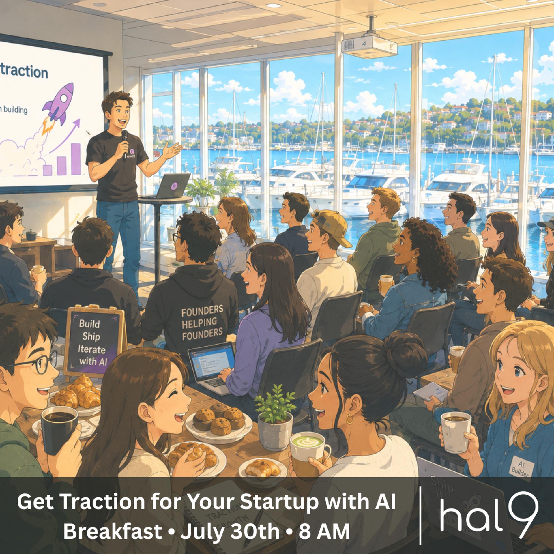 Breakfast: Get Traction for Your Startup with AI | Hal9