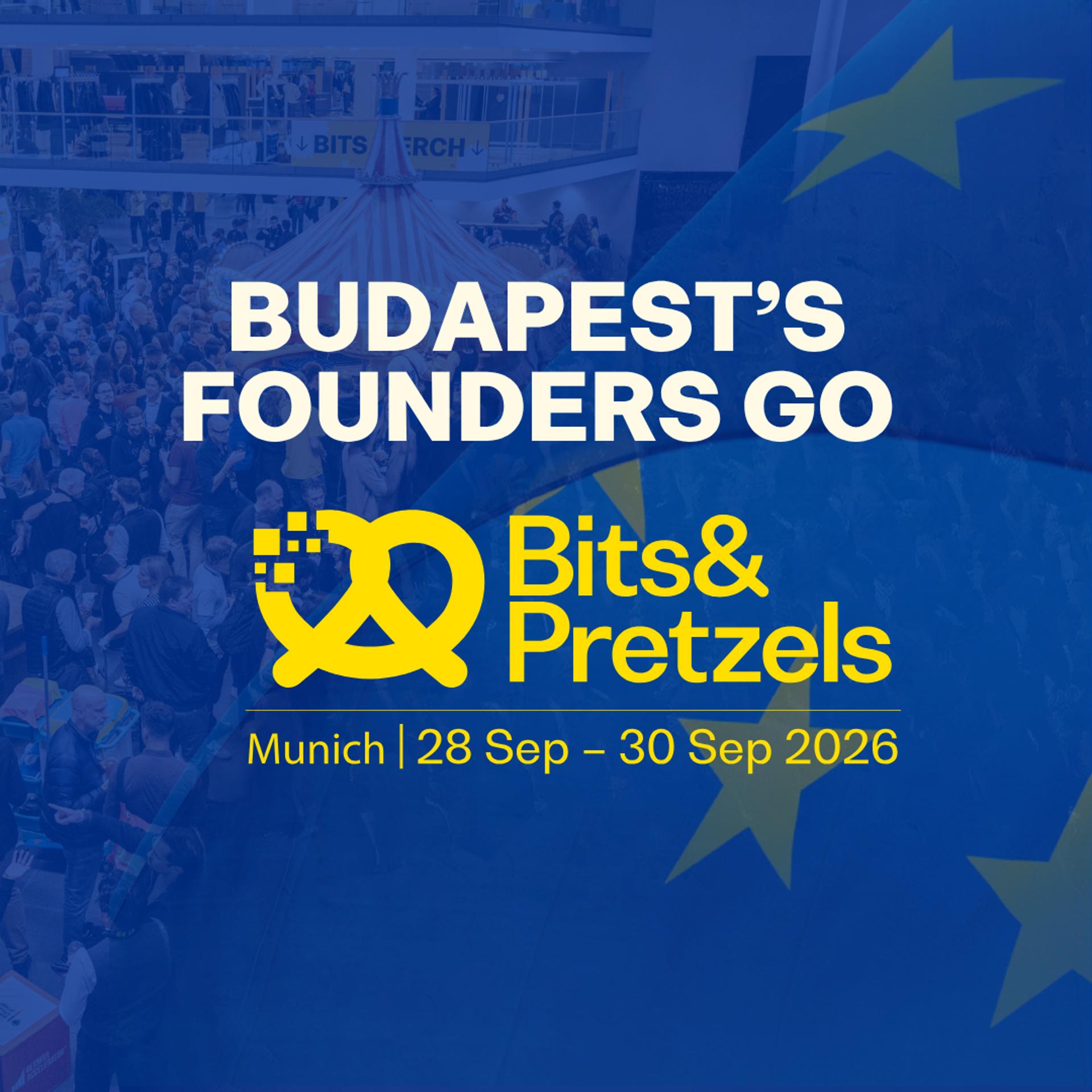 Budapest's founders go Bits & Pretzels 2026