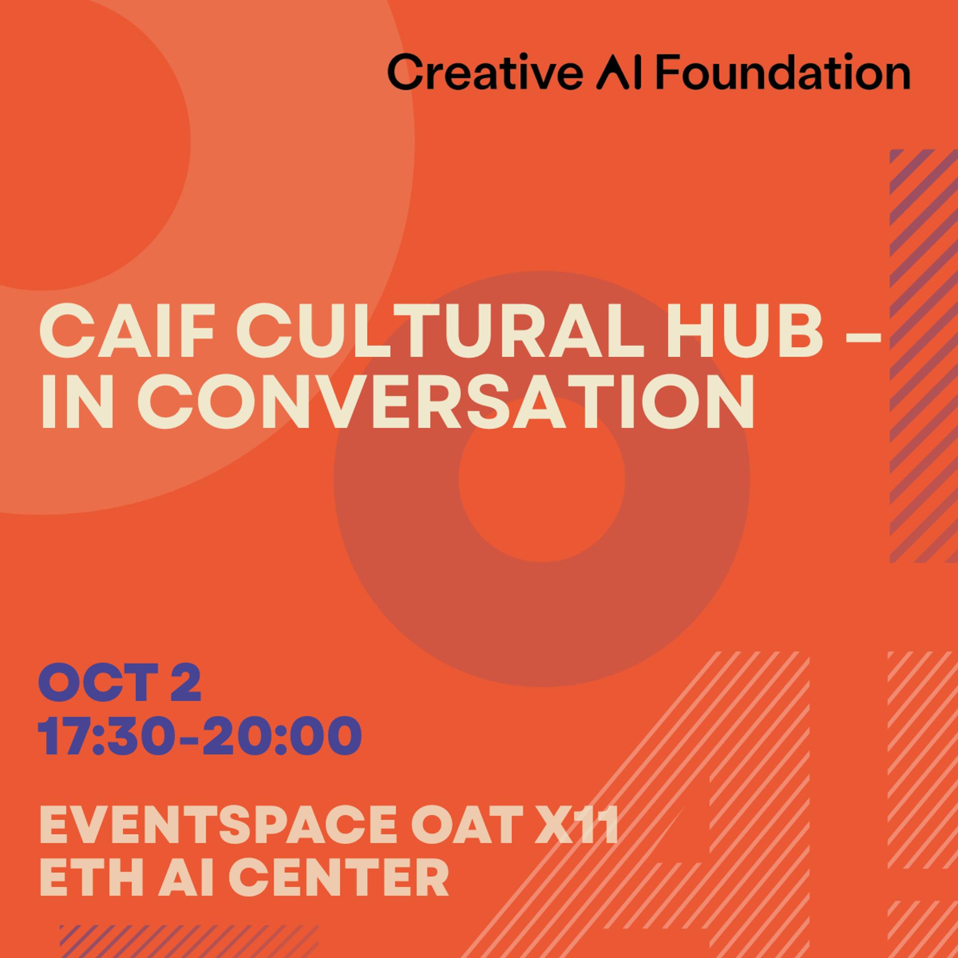 CAIF Cultural Hub – in Conversation with Nina Rühmeier and Dr. Jennifer Victoria Scurrell (English Session)