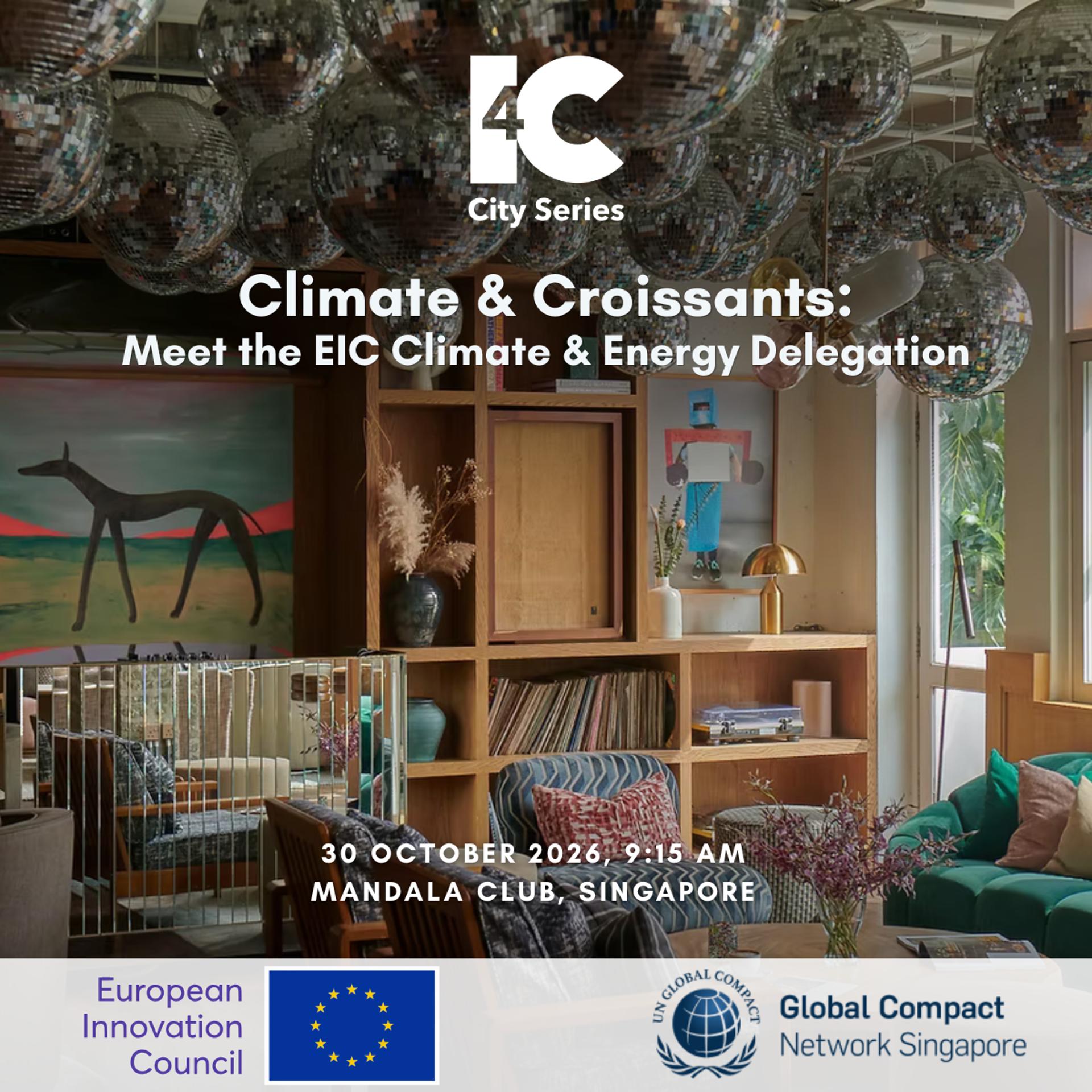 Climate & Croissants: Meet the EIC Climate & Energy Delegation