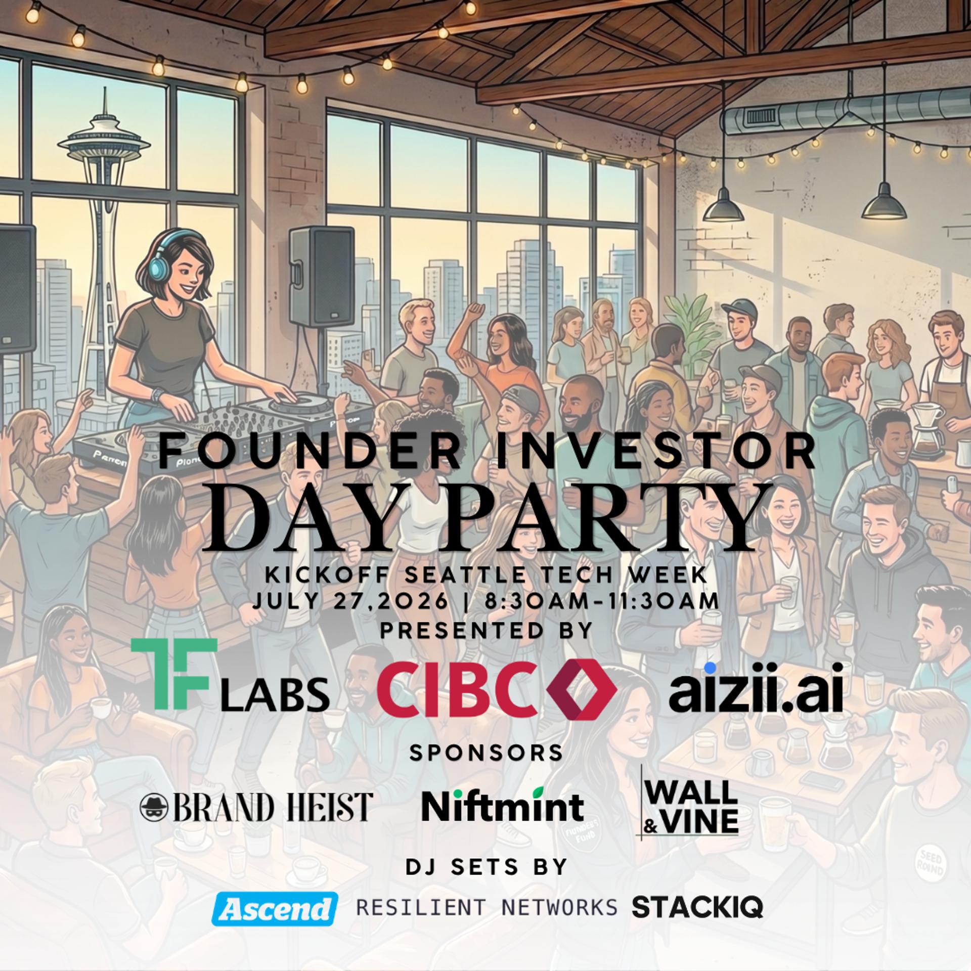 Founder Investor Day Party | TF Labs x Niftmint x CIBC