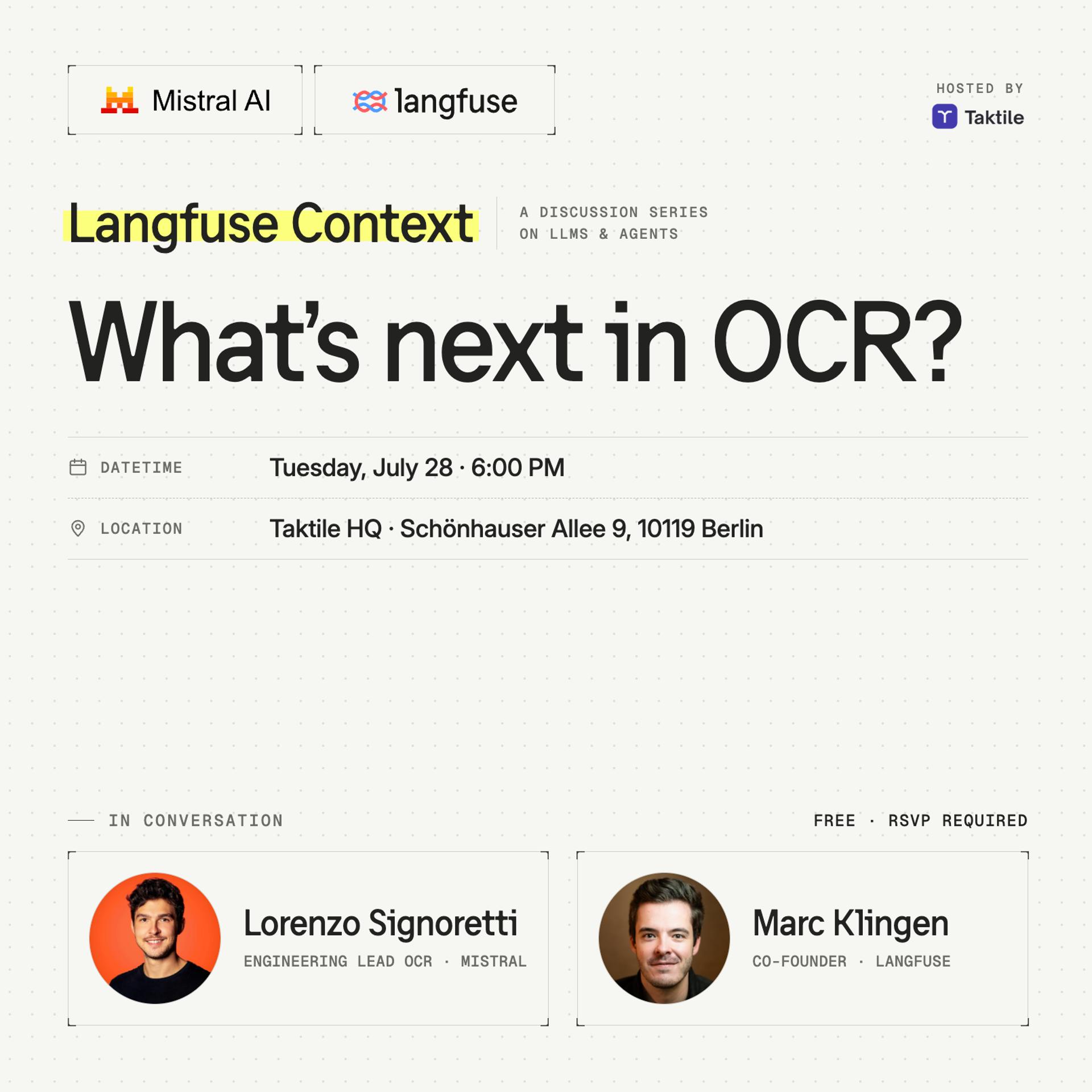 Langfuse Context: What's next in OCR, Mistral?