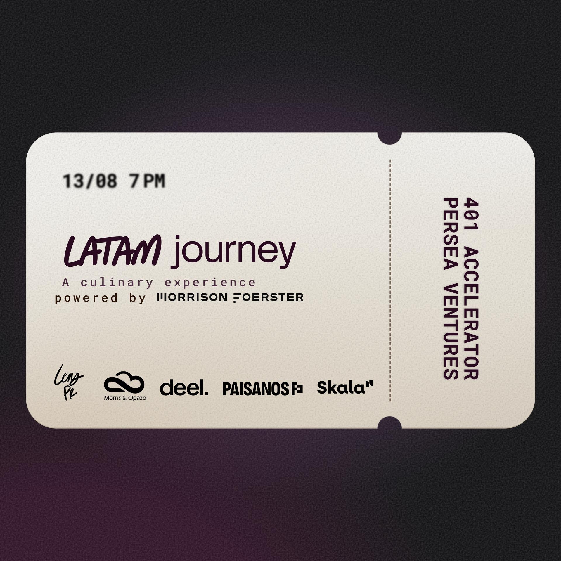 LatAm journey by 401 & Persea Ventures