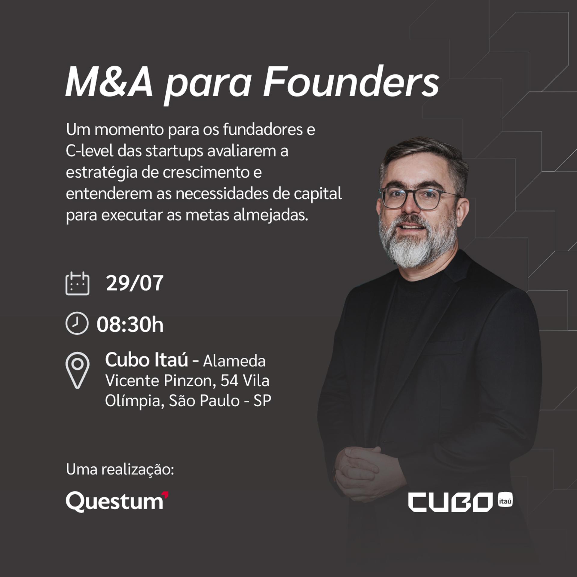 M&A para Founders - CUBO Itaú