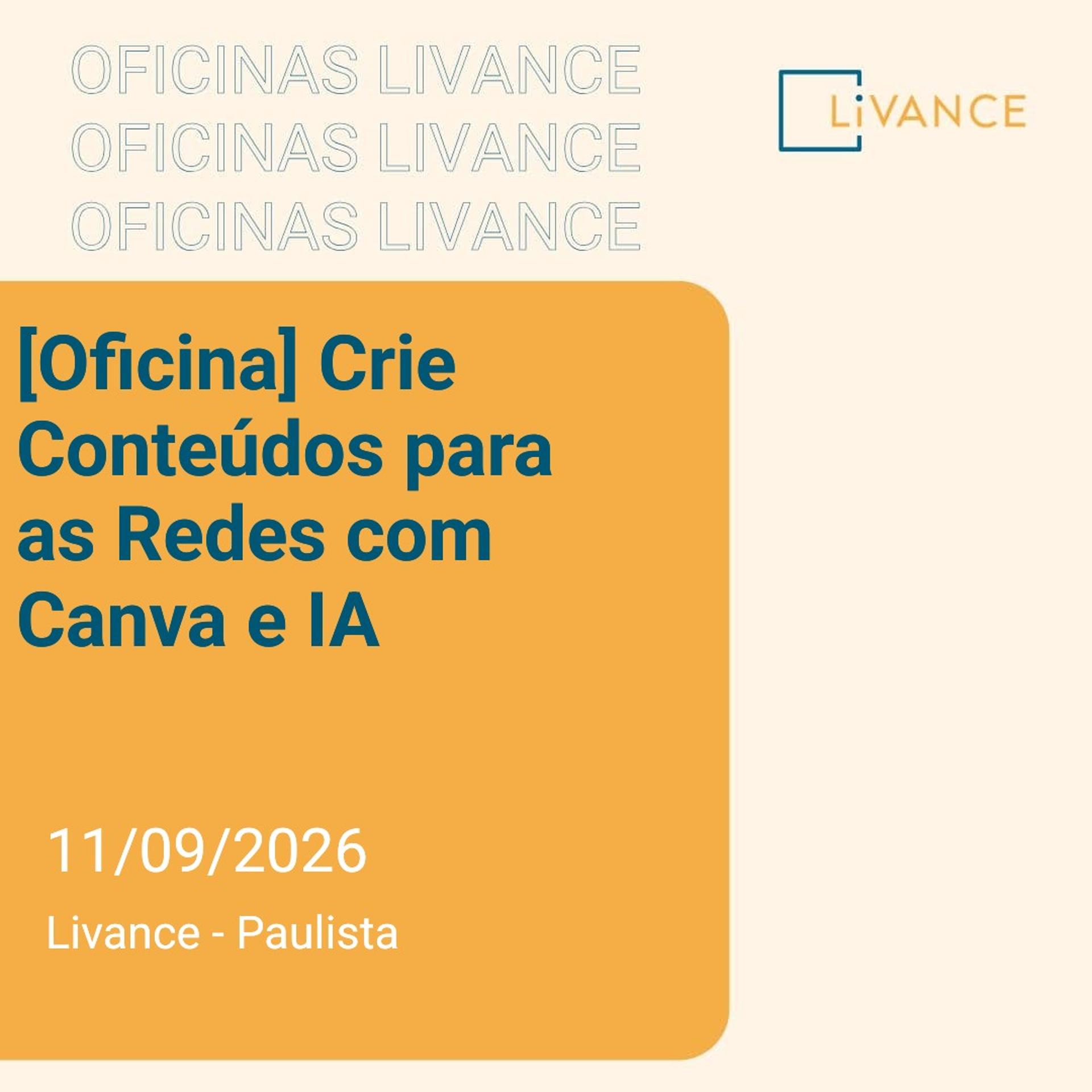 [Oficina] Crie Conteúdos para as Redes com Canva e IA