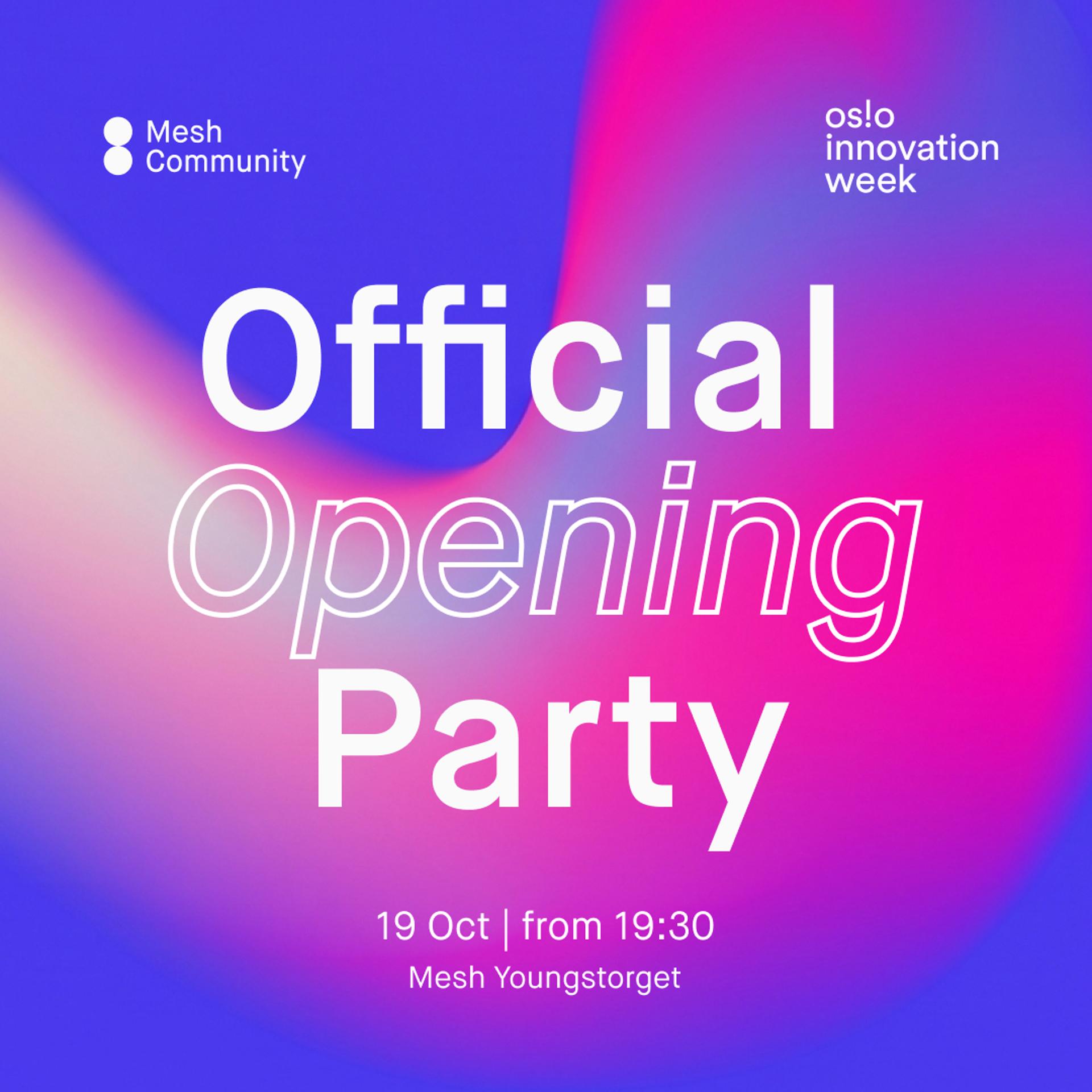 OIW Opening Party at Mesh