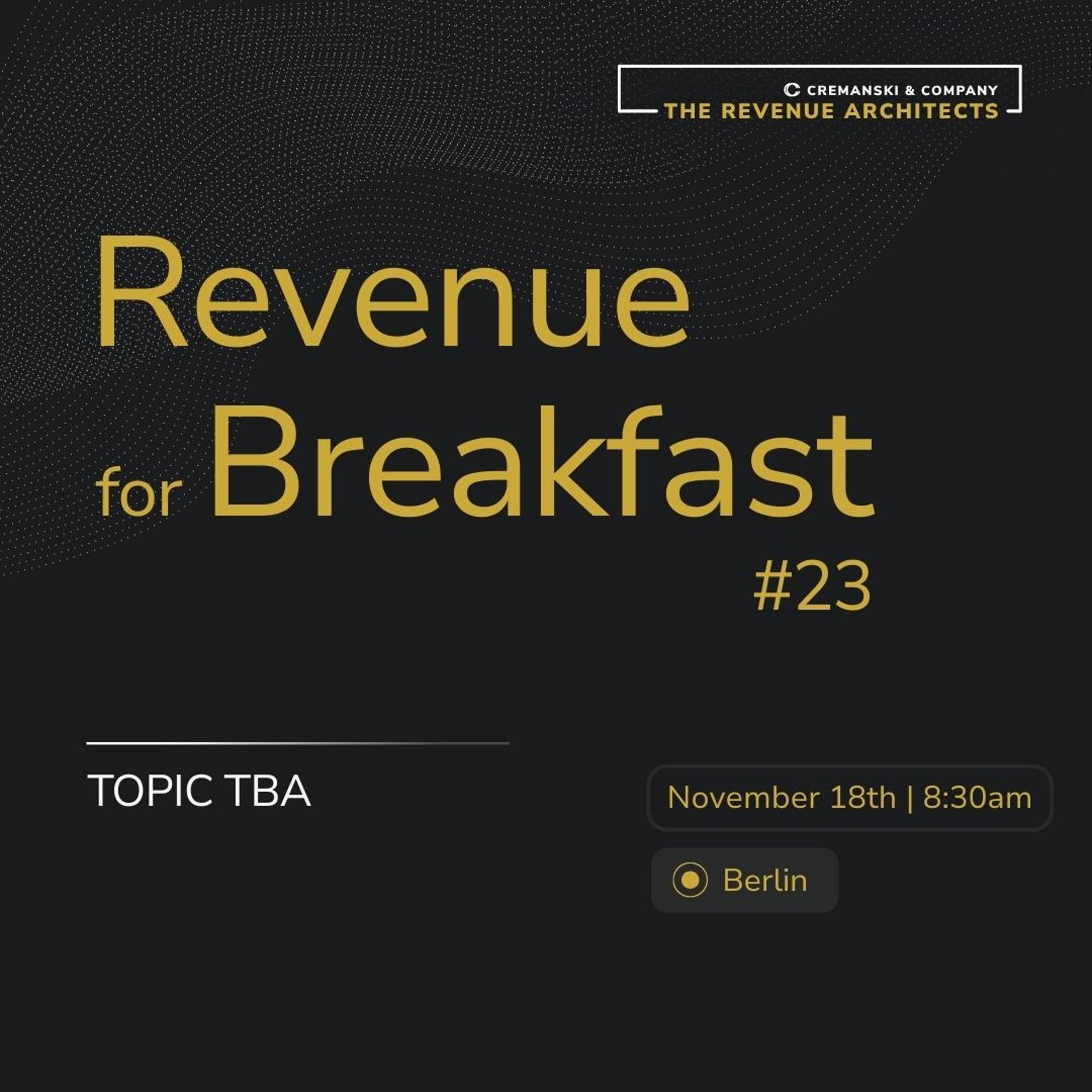 Revenue for Breakfast #23