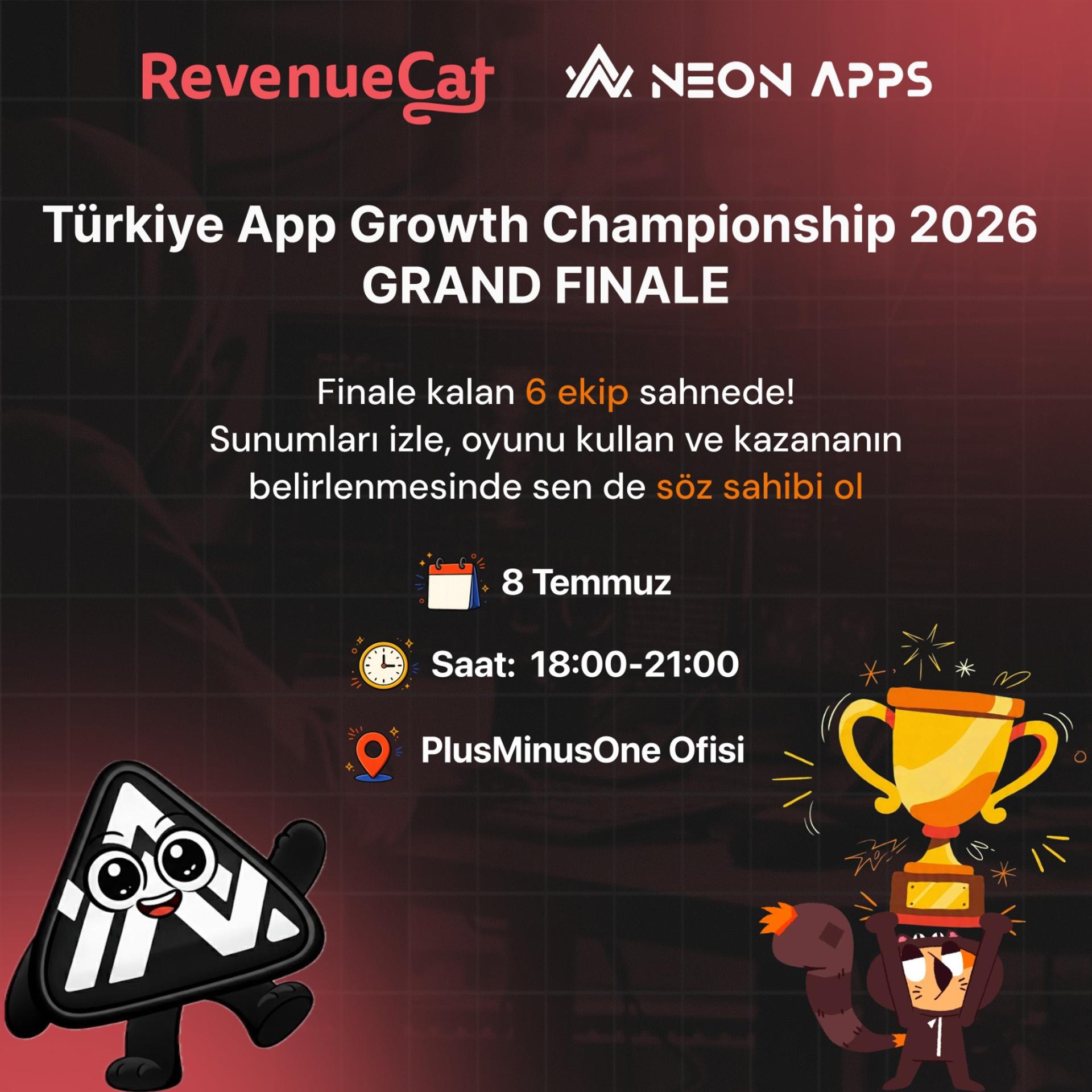 RevenueCat x Neon Apps App Growth Championship - Grand Finale