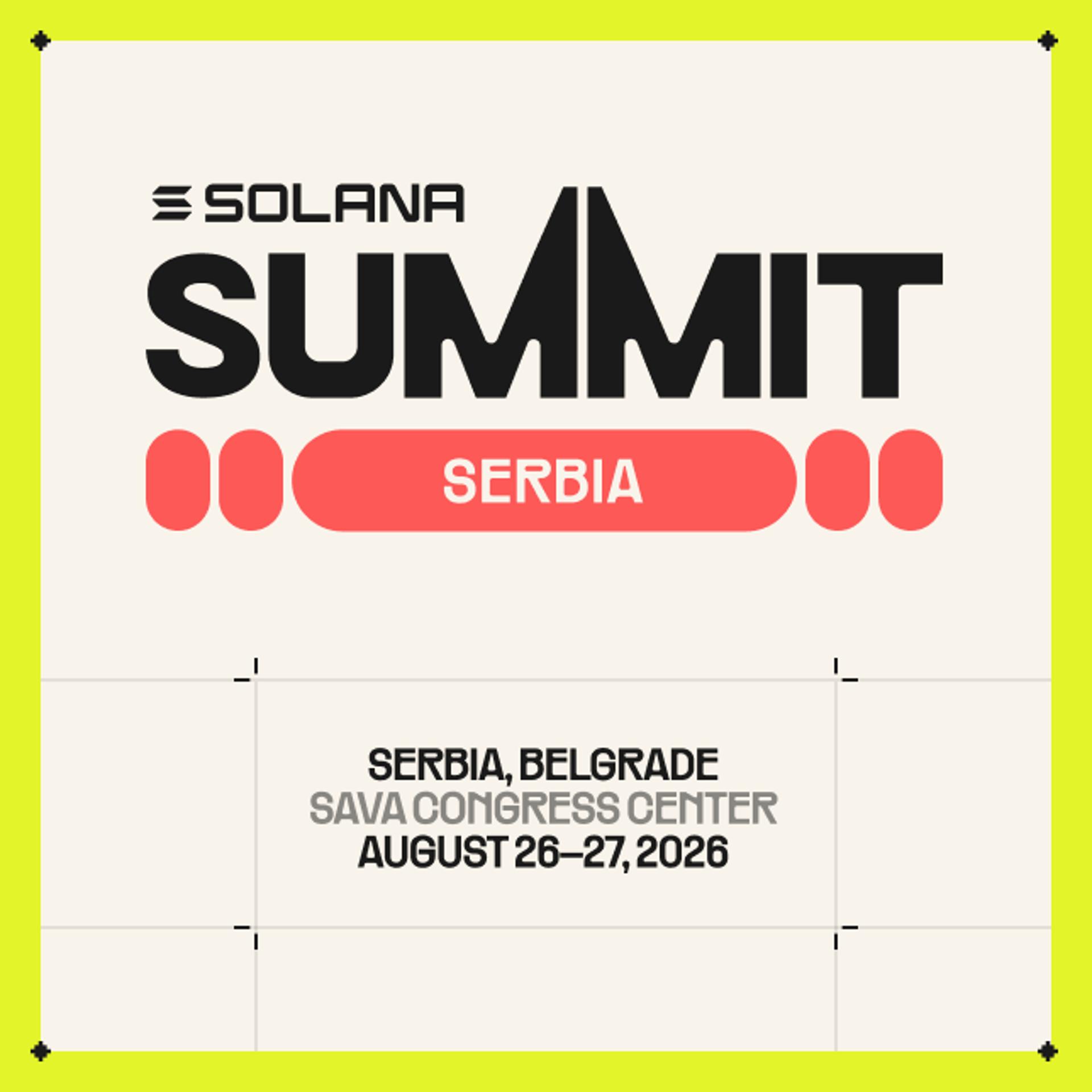 Solana Summit Serbia
