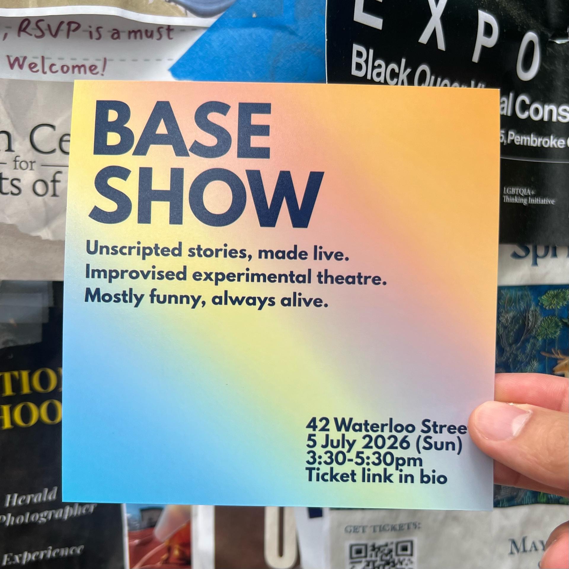 (tbc) Improv Comedy Live - Base Show 3