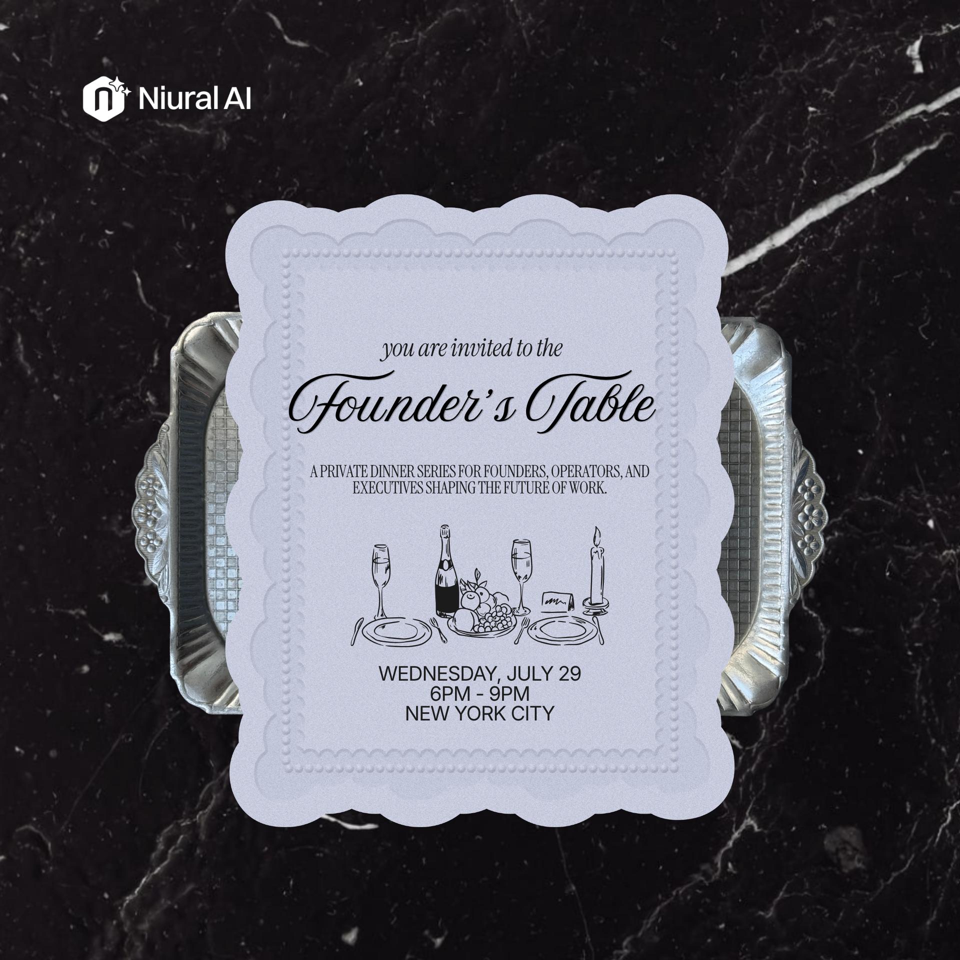 The Founder's Table