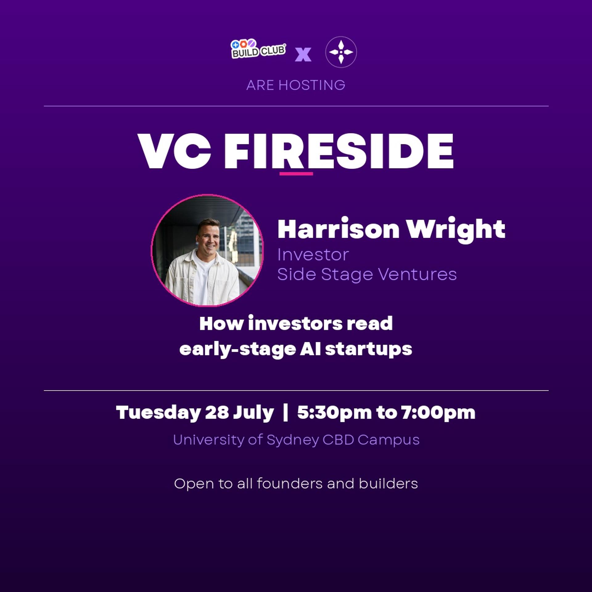 VC Fireside: How investors read early-stage AI startups