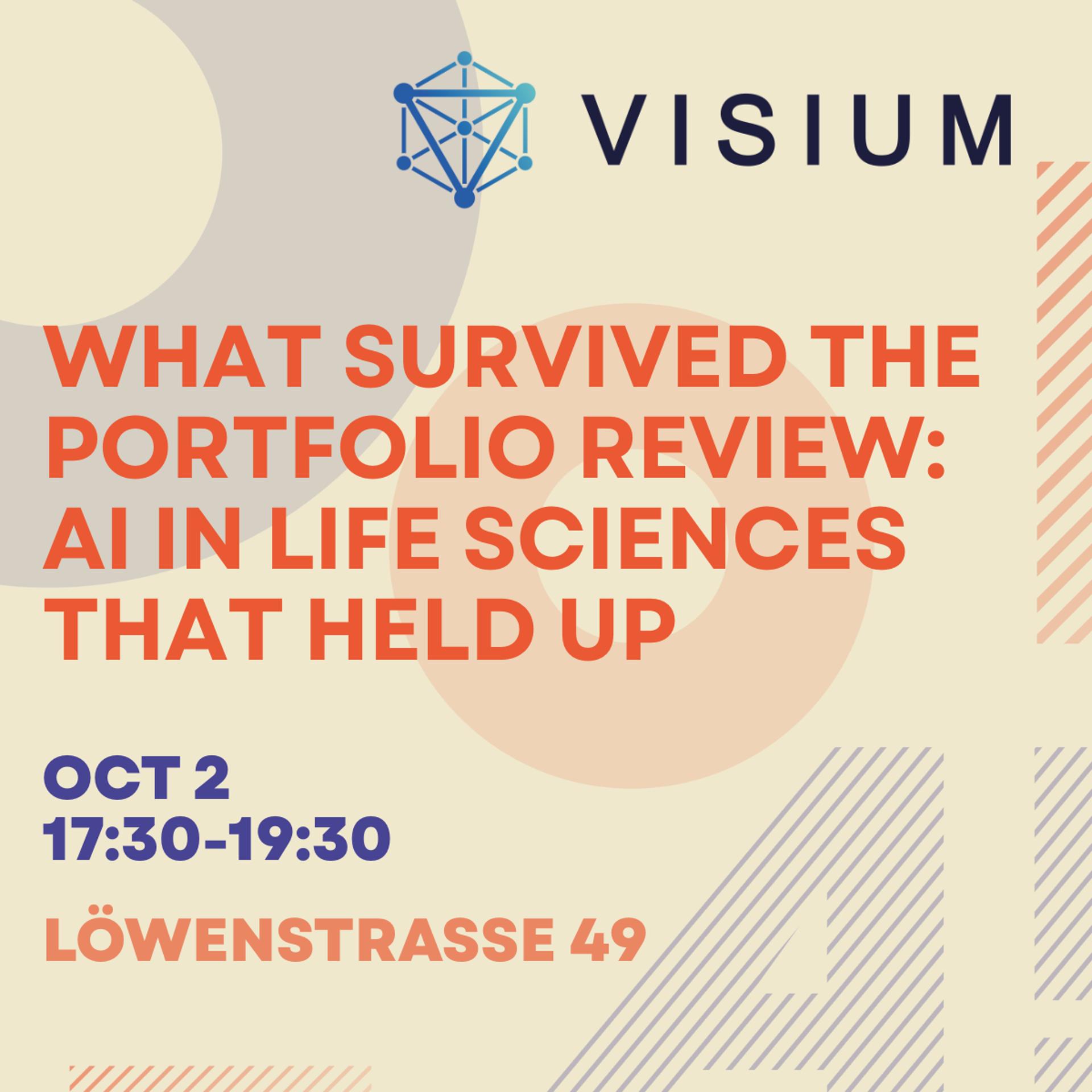 What survived the portfolio review: AI in Life Sciences that held up