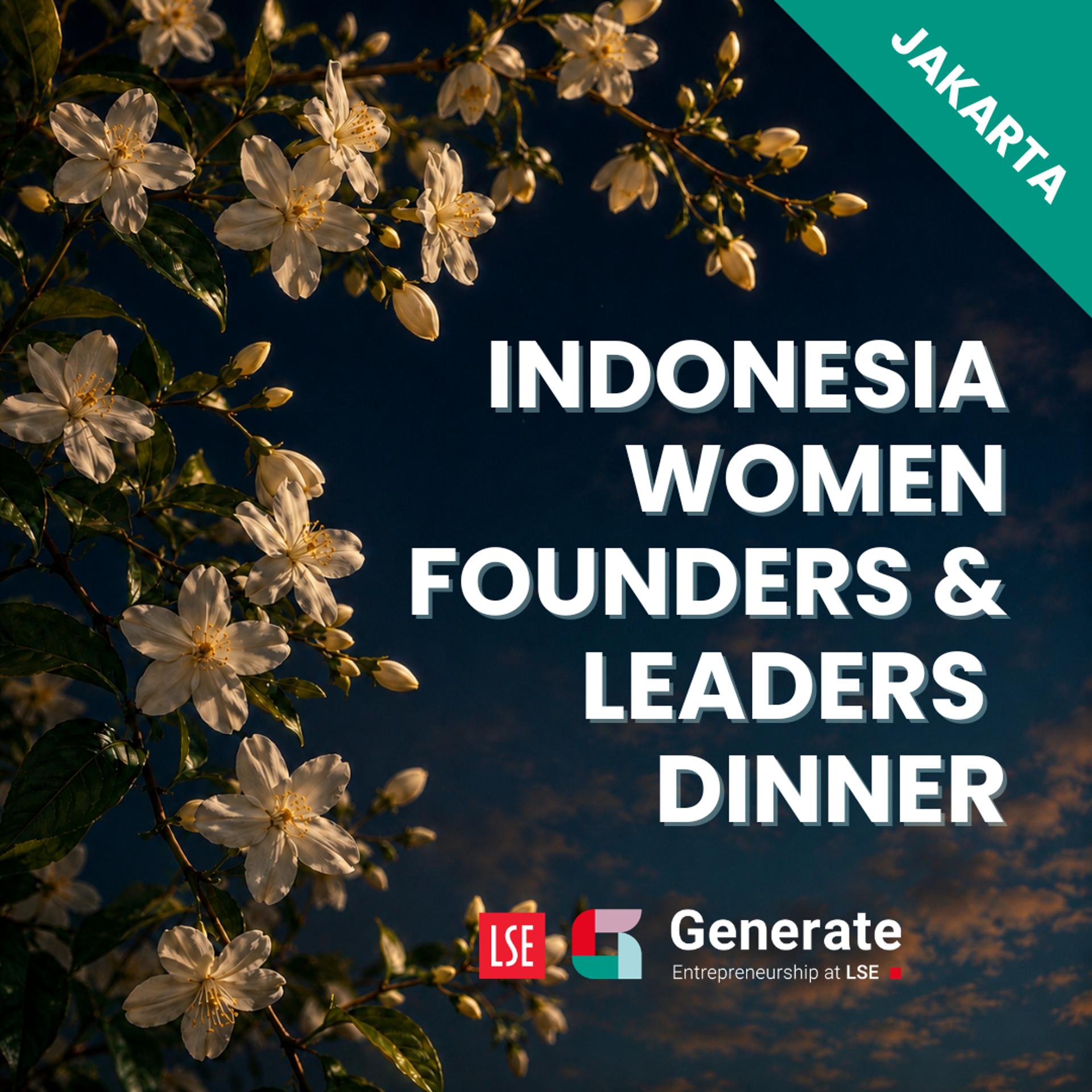 Women Founders & Leaders Dinner