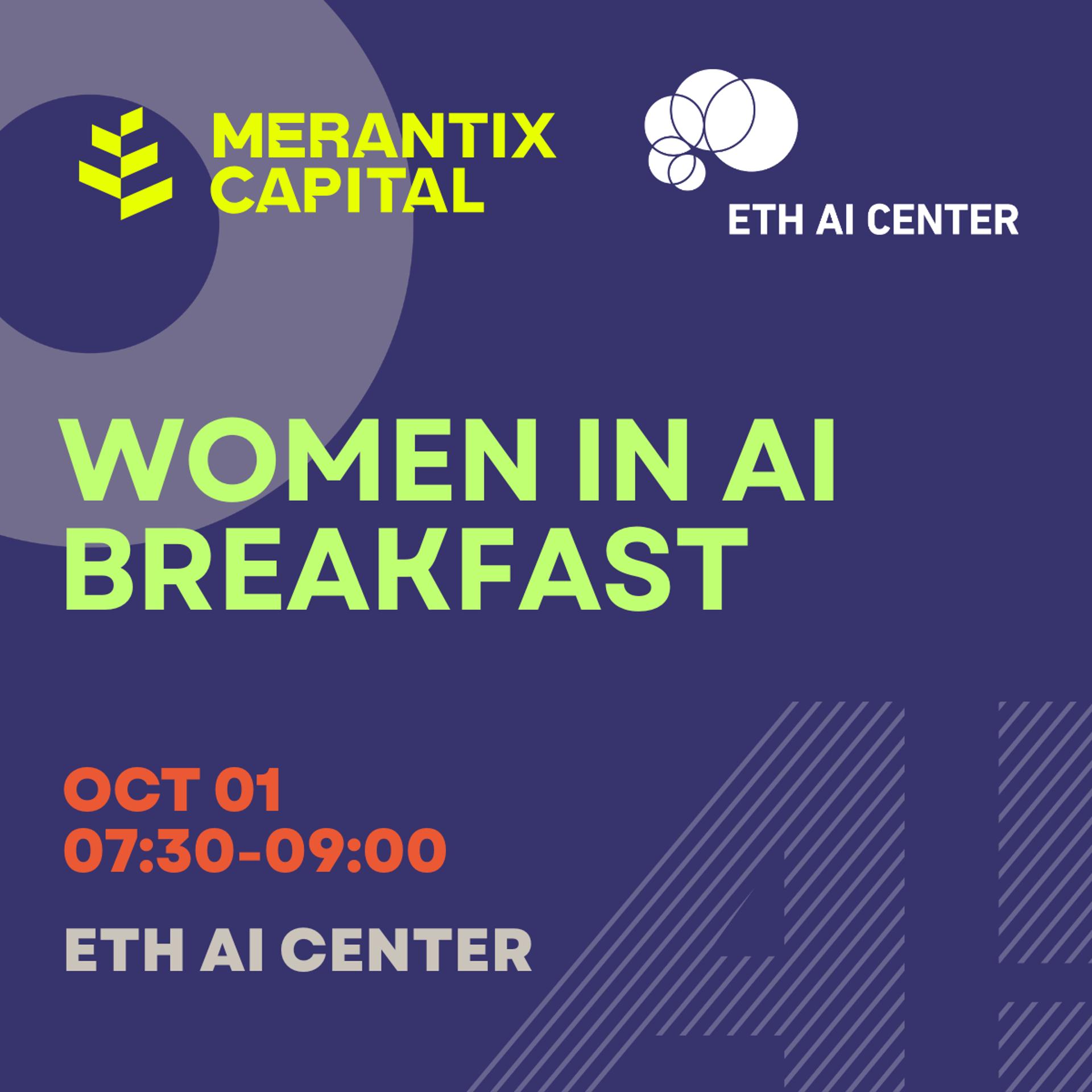 Women in AI Breakfast
